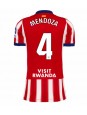 Ženski Nogometna dresi replika Atletico Madrid Rodrigo Mendoza #4 Domači 2026-27 Kratek rokav Ženski Nogometna dresi replika Atletico Madrid Rodrigo Mendoza #4 Domači 2026-27 Kratek rokav